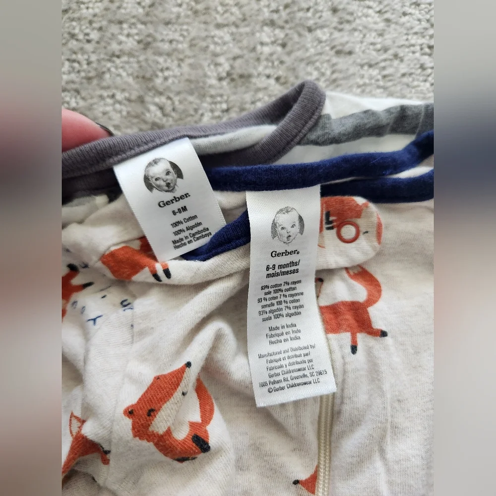 Baby boy‎ clothes bundle Lot size 6-9 months - 6 items